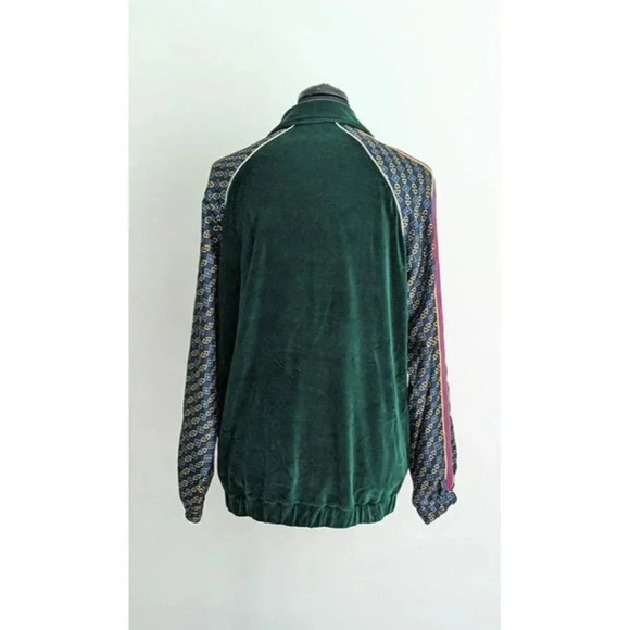 NWT Gucci Men's Bi-Material Oversize Jacket Horsebit Print Size XS (MSRP $2,200) - Picture 6 of 12